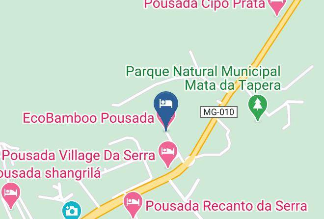 Santana Do Riacho - Ecobamboo Pousada Maps