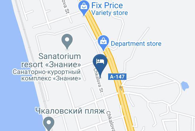 Sochi - Ecodom Adler Maps
