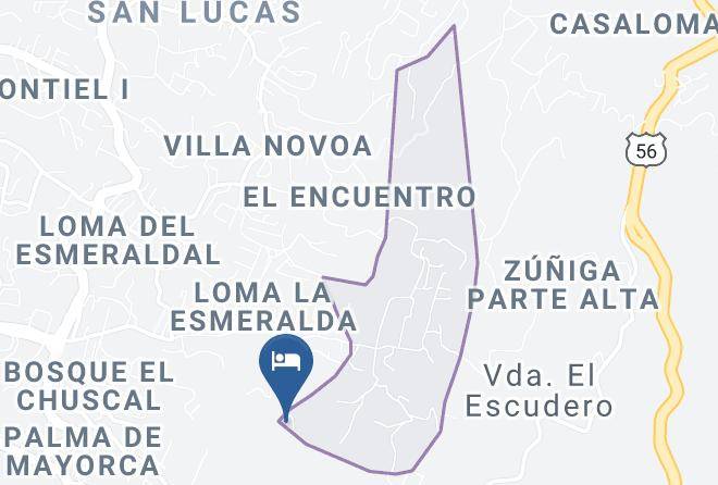 Envigado - Eco Hotel Bosque Verde Maps