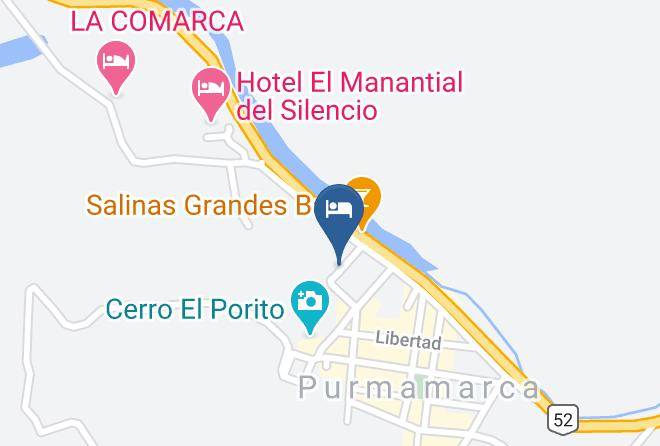 Tumbaya - Ecohotel Posta De Purmamarca Maps