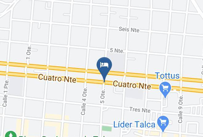 Talca Province - Ecohotel Maps