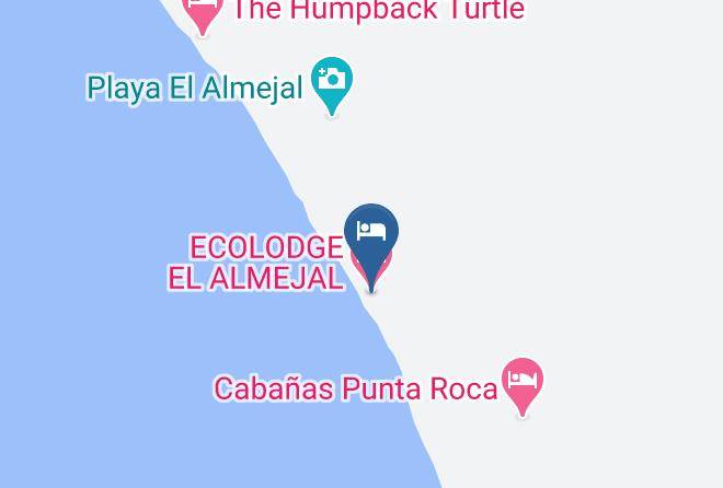 Bahia Solano - Ecolodge El Almejal Maps