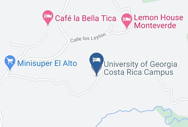 Ecolodge San Luis Map