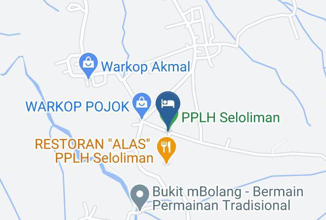 Mojokerto Regency - Ecolodge Seloliman Maps