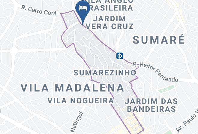 Sao Paulo Perdizes - Eco Loft Vila Madalena Maps