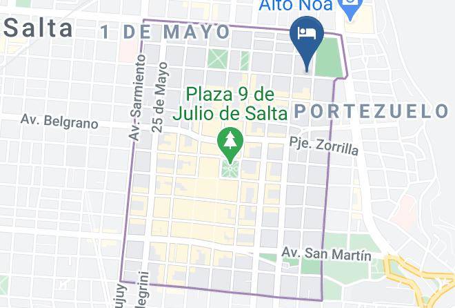 Salta - Econhotel Maps