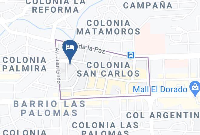 Distrito Central - Econo B B Maps