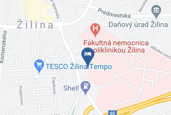 Zilina - Econo Hotel Maps
