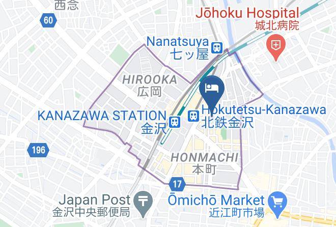 Kanazawa City - Econo Kanazawa Ekimae Maps