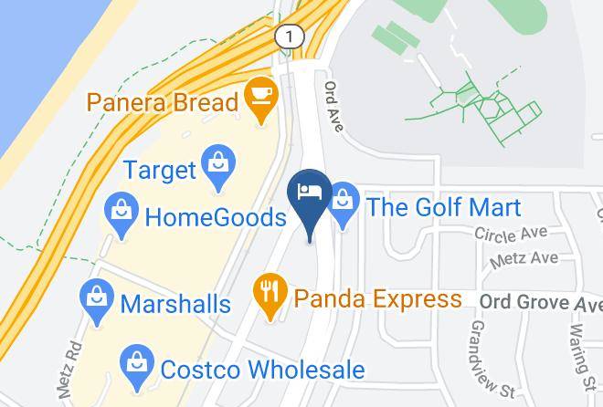 Monterey - Econo Lodge Bay Breeze Maps