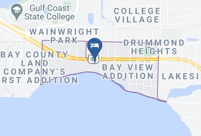 Bay - Econo Lodge Panama City Marina Maps