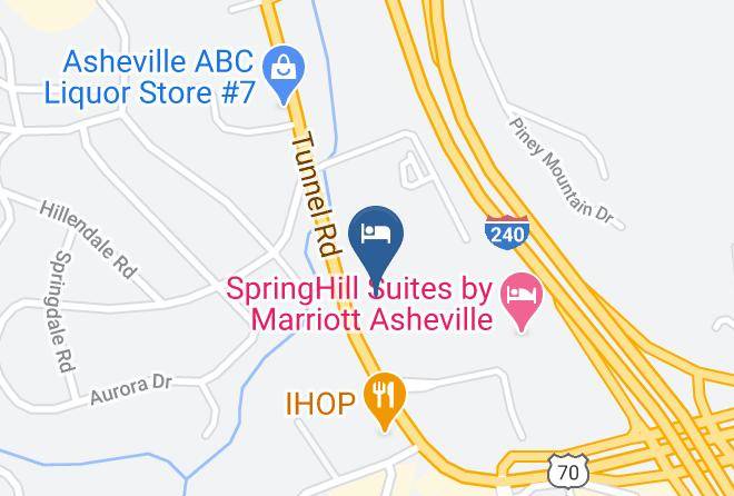 Buncombe - Econo Lodge Biltmore Maps