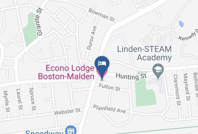 Middlesex - Econo Lodge Boston Malden Maps