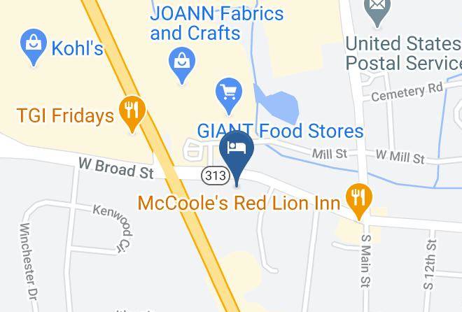 Bucks - Econo Lodge Quakertown Maps