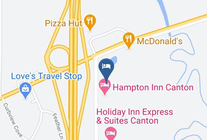 Econo Lodge Canton I 55 Map
