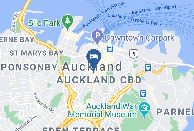 Auckland Auckland Central - Econo Lodge City Central Maps