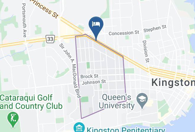 Frontenac - Econo Lodge City Centre Kingston Maps