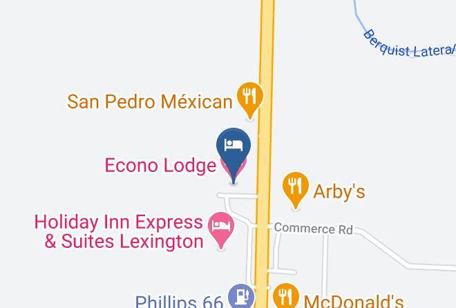 Dawson - Econo Lodge Lexington Maps