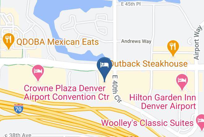 Adams - Econo Lodge Denver International Airport Maps