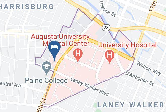Richmond - Econo Lodge Downtown Maps