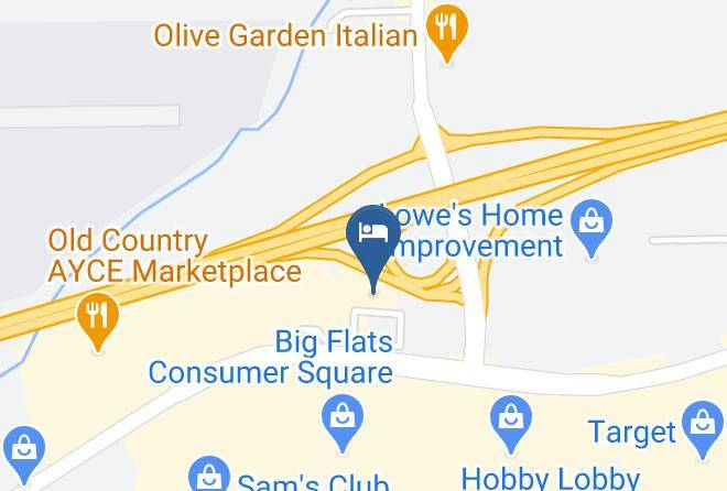 Chemung - Econo Lodge Elmira Corning Maps