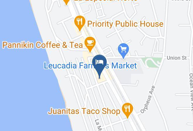 San Diego - Econo Lodge Encinitas Moonlight Beach Maps