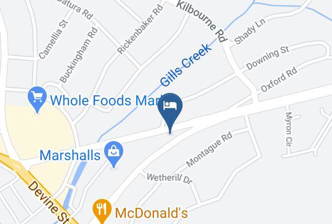 Richland - Econo Lodge Fort Jackson Maps