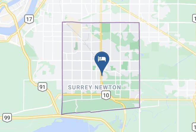 Greater Vancouver - Motel 6 Surrey BC Maps