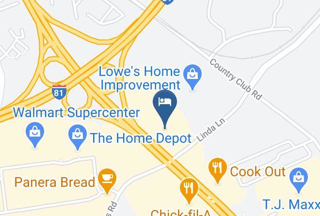 Harrisonburg City - Clarion Pointe Harrisonburg Maps
