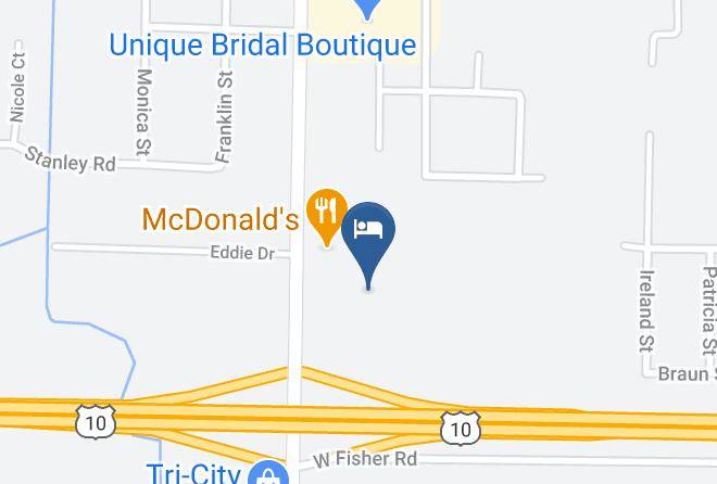 Bay County - Econo Lodge Inn & Suites Maps