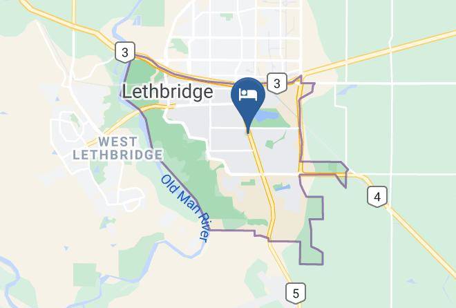 Division 2 - Econo Lodge Inn & Suites Lethbridge Maps