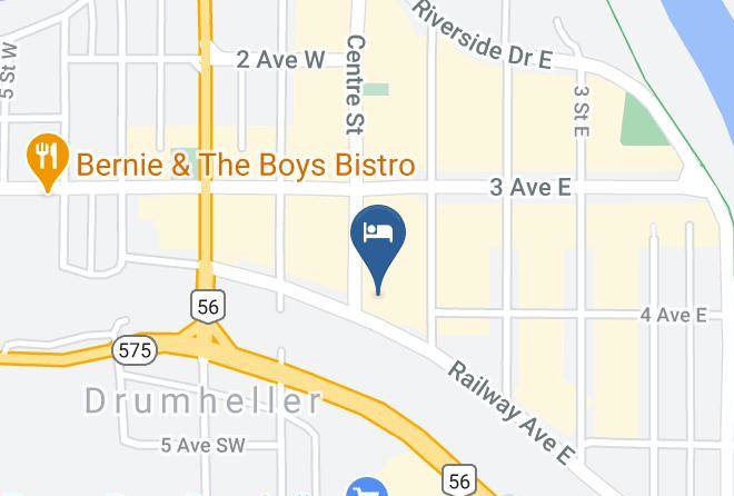 Division 5 - Econo Lodge Inn & Suites Drumheller Maps
