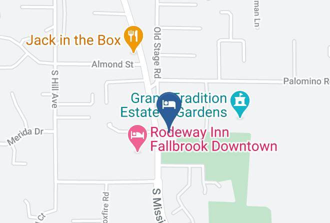 San Diego - Econo Lodge Inn & Suites Fallbrook Downtown Maps