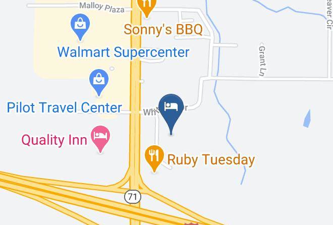 Econo Lodge Inn & Suites Marianna Map
