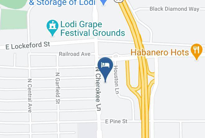 San Joaquin - Econo Lodge Inn & Suites Lodi Wine Country Area Maps