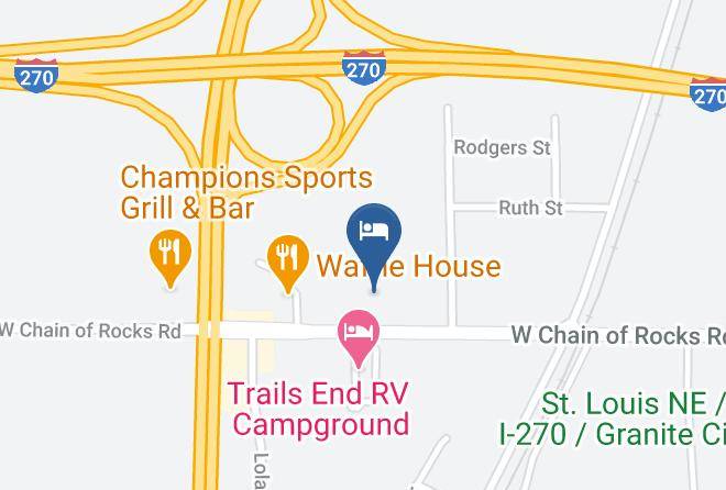 Madison - Econo Lodge Inn & Suites Granite City Maps