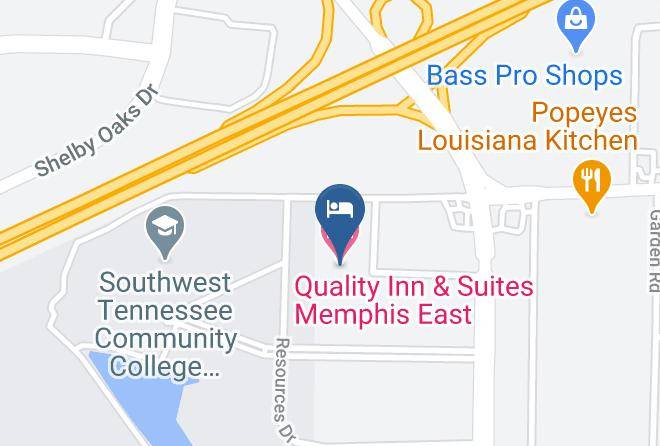 Shelby - Quality Inn & Suites Memphis East Maps