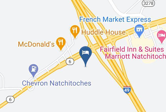 Natchitoches Par - Econo Lodge Inn & Suites Natchitoches Maps