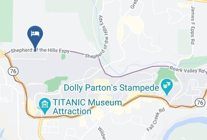 Econo Lodge Inn & Suites Shepherd Of The Hills Expy Map