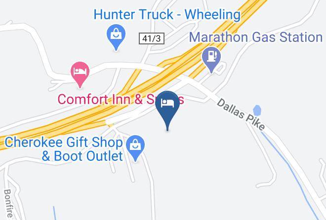 Ohio - Econo Lodge Inn & Suites Triadelphia Wheeling Maps