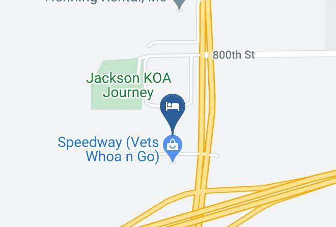 Jackson - Econo Lodge Jackson Minnesota Maps