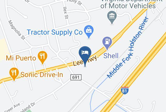 Smyth - Econo Lodge Marion I 81 Maps