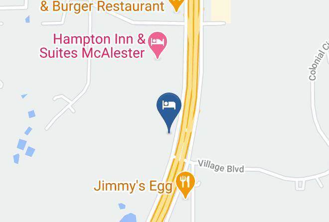 Pittsburg - Econo Lodge Mcalester Maps