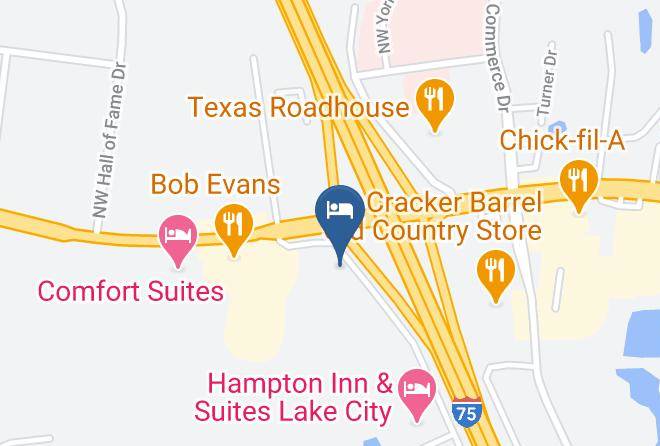 Columbia - Econo Lodge North Lake City Maps