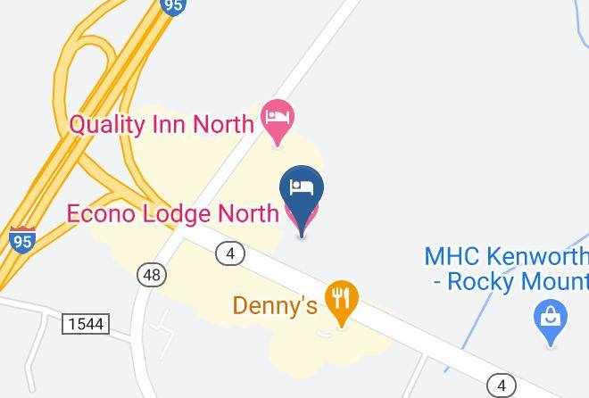 Nash - Econo Lodge North Battleboro Maps