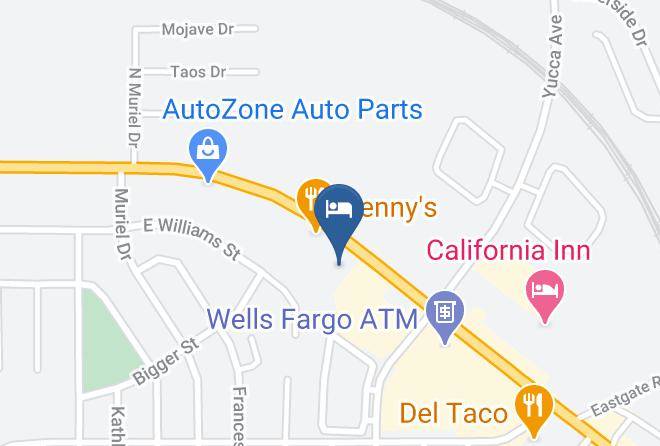 San Bernardino - Econo Lodge On Historic Route 66 Maps