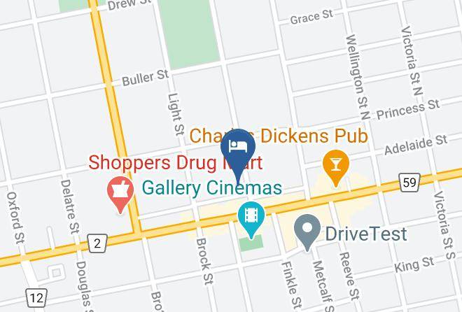 Oxford - Econo Lodge Woodstock Maps