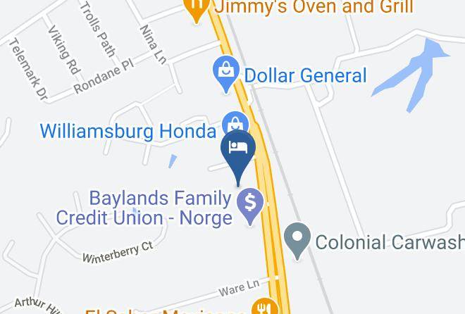 James City - Econo Lodge Pottery Maps