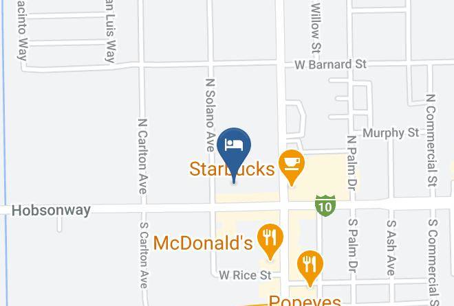 Riverside - Econo Lodge Blythe Maps