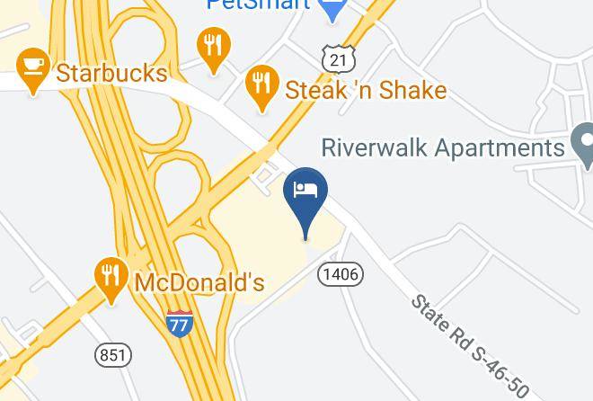 York - Comfort Inn & Suites Rock Hill Maps